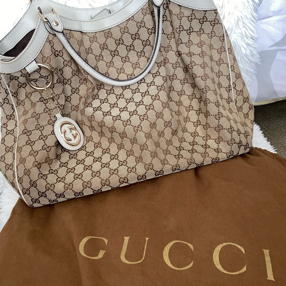Gucci Monogram Sukey Tote